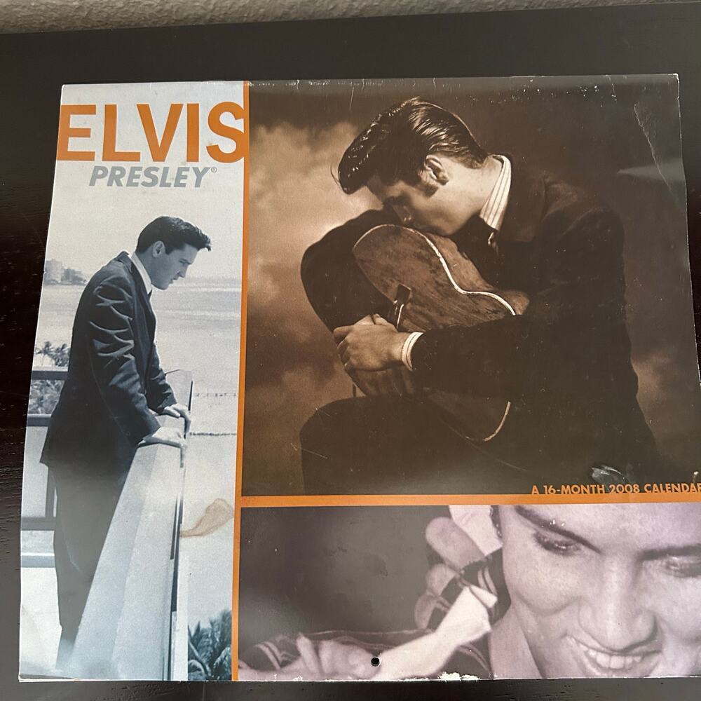Elvis Presley Collection Handmade Portrait Photos Calendar 1960-70s Music Bundle - Picture 5 of 7